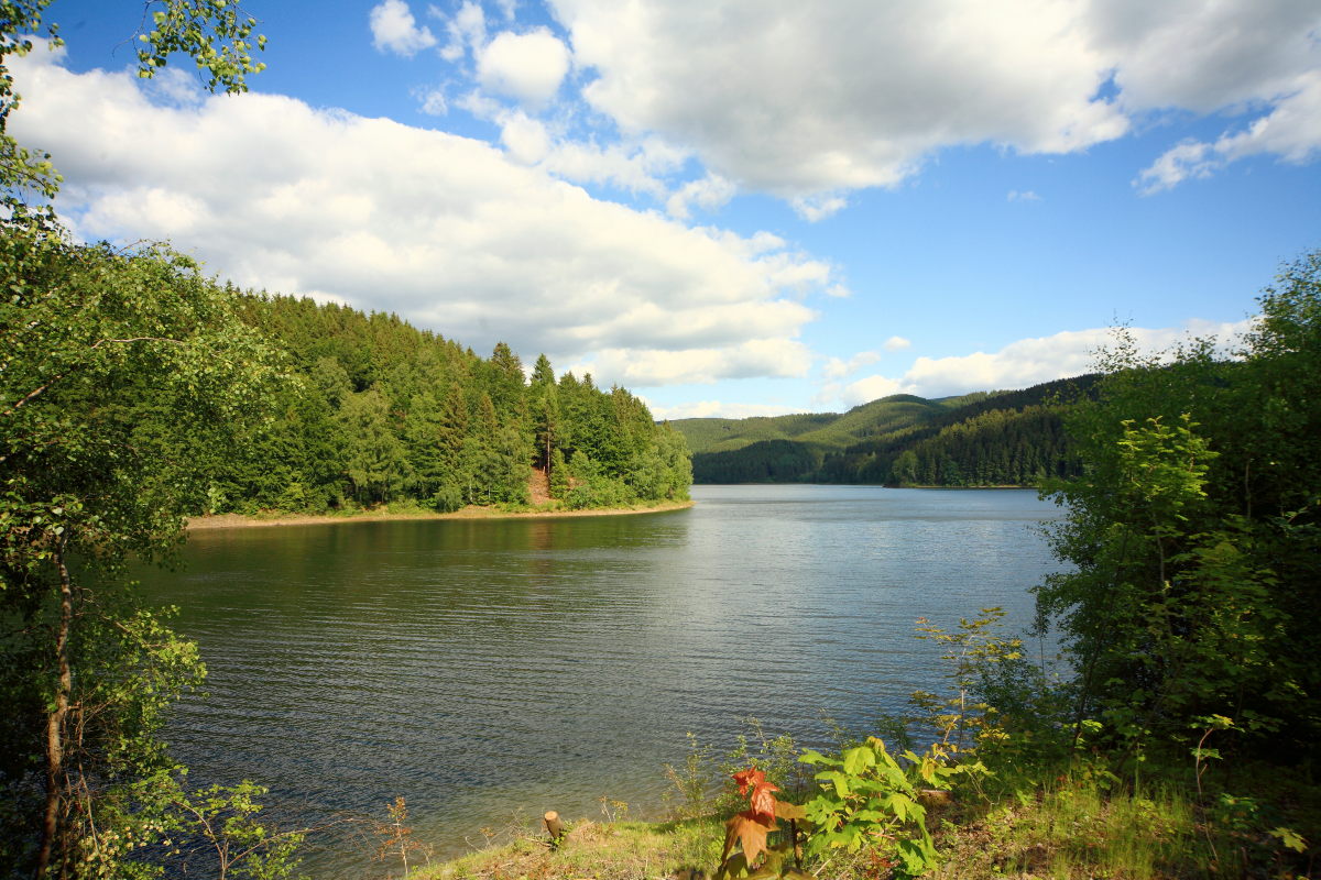 Wanderungen im Harz - Sösetalsperre Wanderungen im Harz - Sösetalsperre